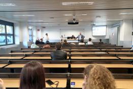 Futuri studenti all'open day