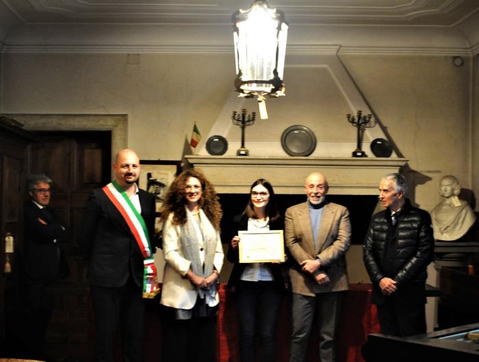 Premiazione Marianna Bertocchi Premiazione Marianna Bertocchi